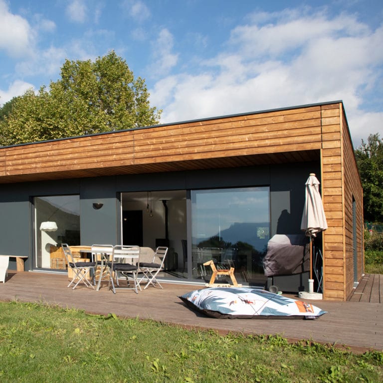 maison en bois