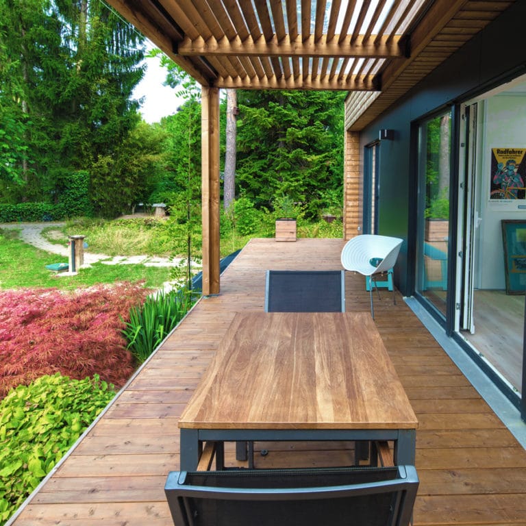 belle terrasse en bois