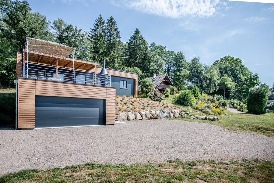 maison en bois