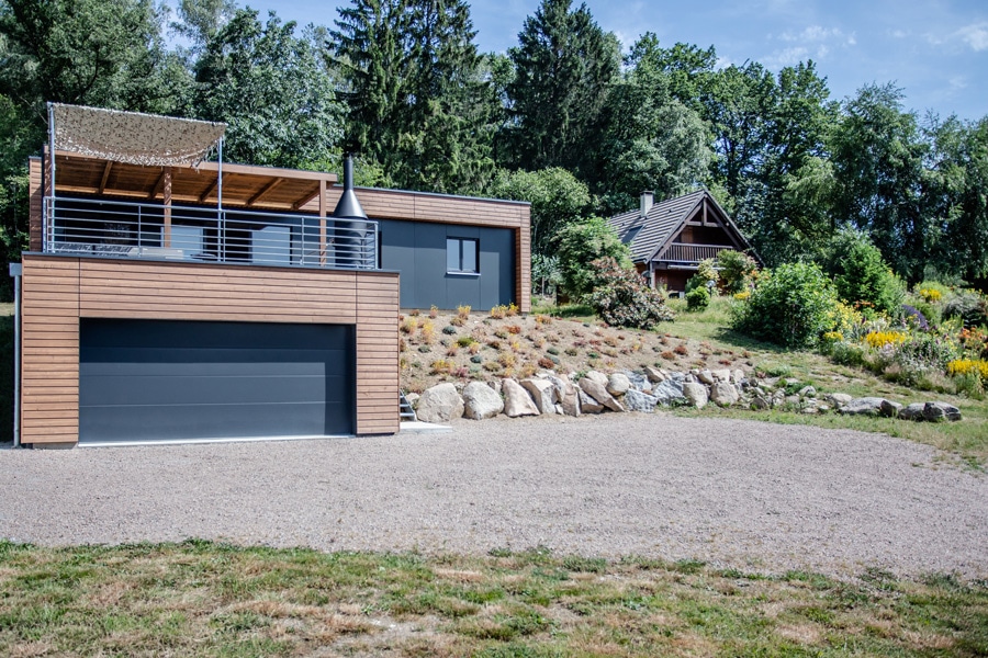 maison en bois