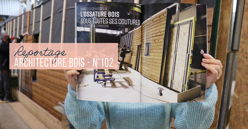 coulisses de l'ossature bois