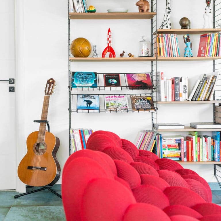 fauteuil rouge