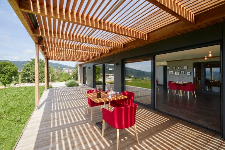 terrasse de restaurant
