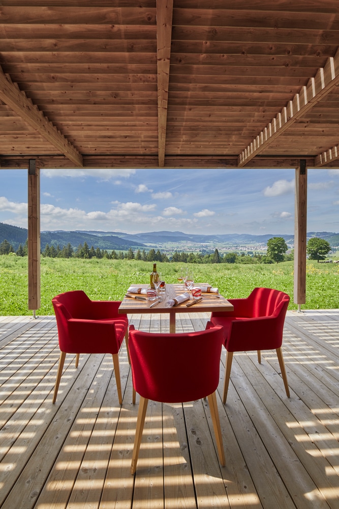 terrasse de restaurant avec vue