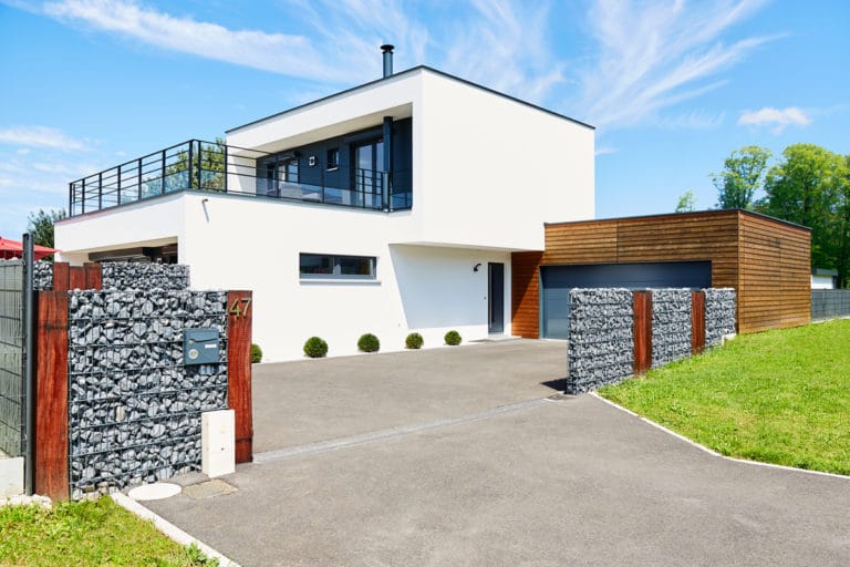 maison contemporaine en bois