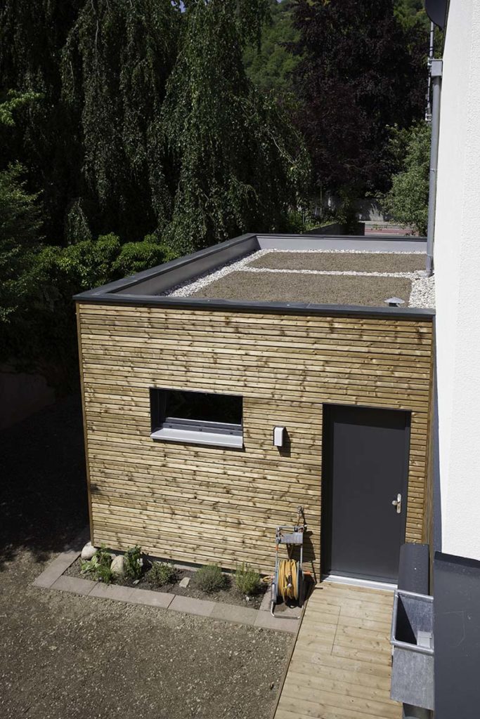 garage en bois