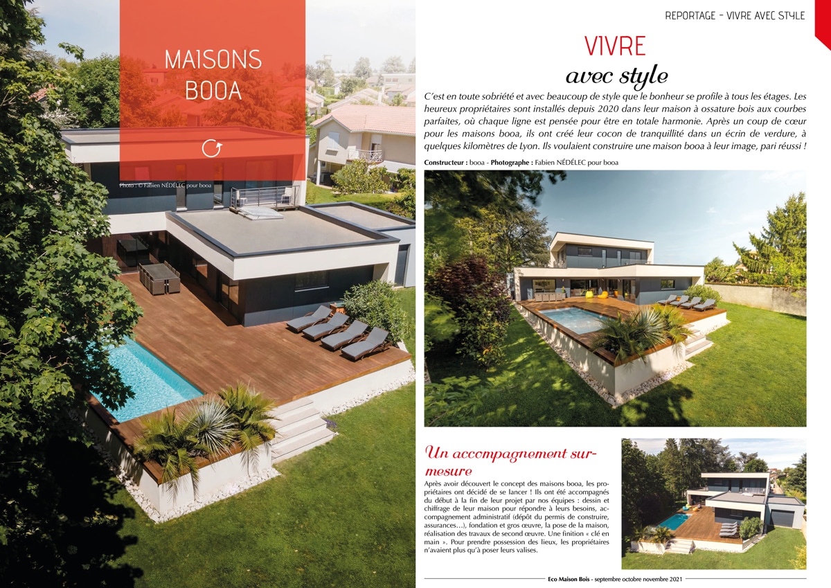 maison de rêve dans les magazines