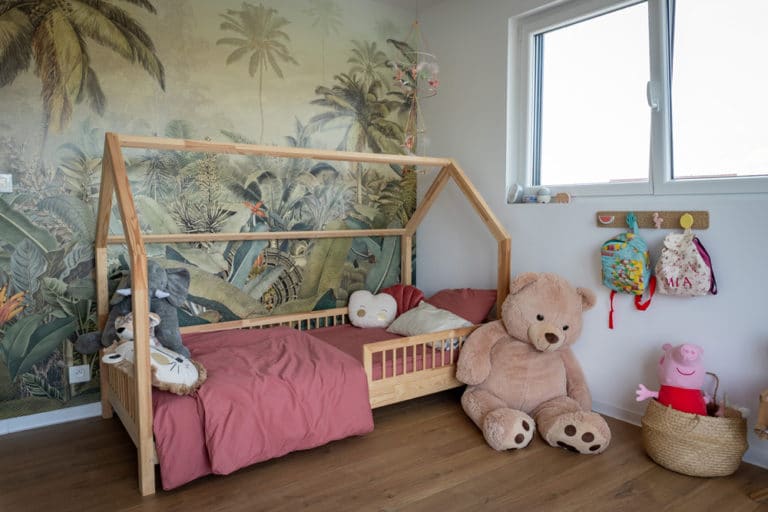 chambre enfant jungle