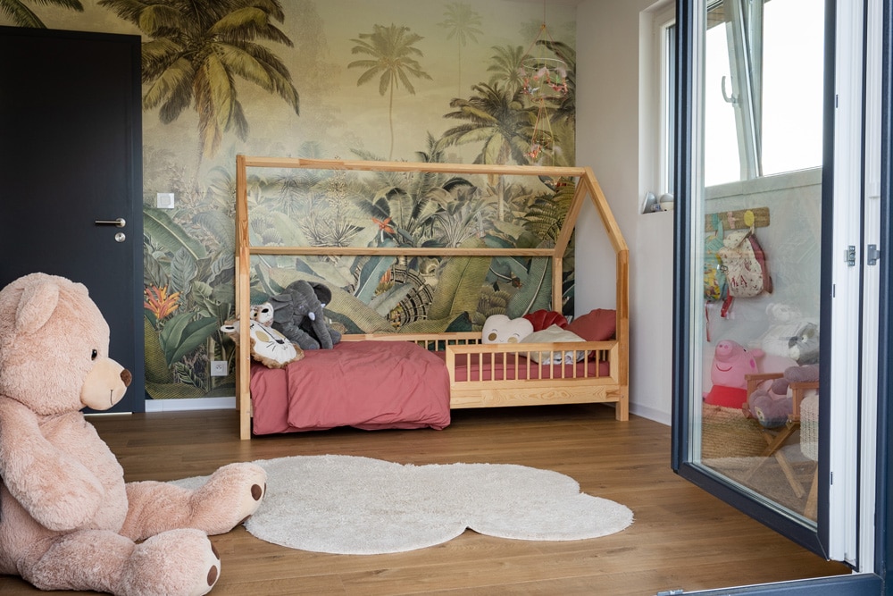 chambre jungle enfant