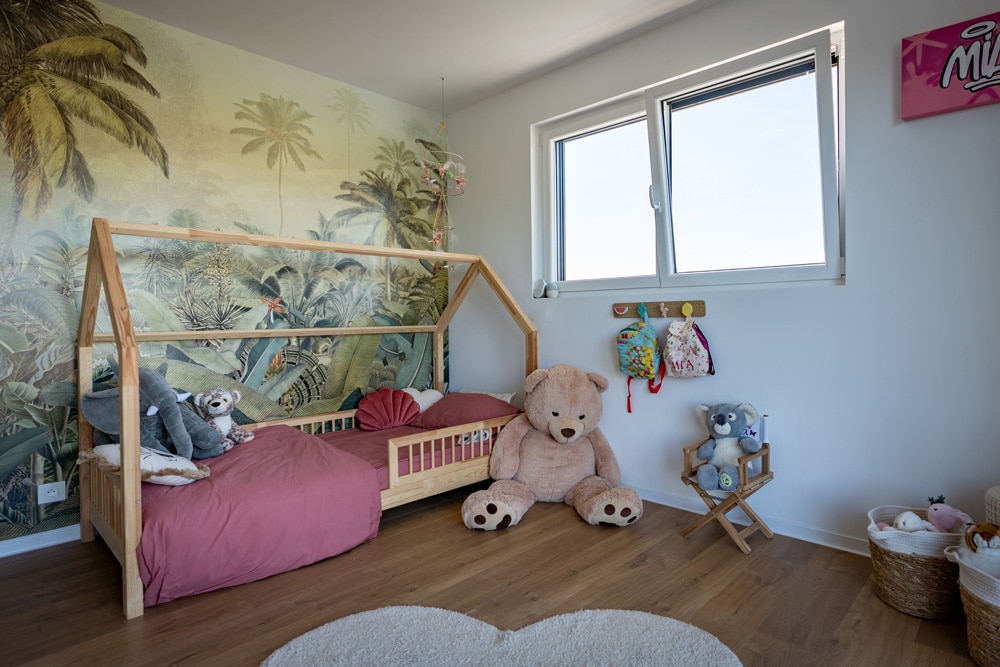 chambre d'enfant jungle