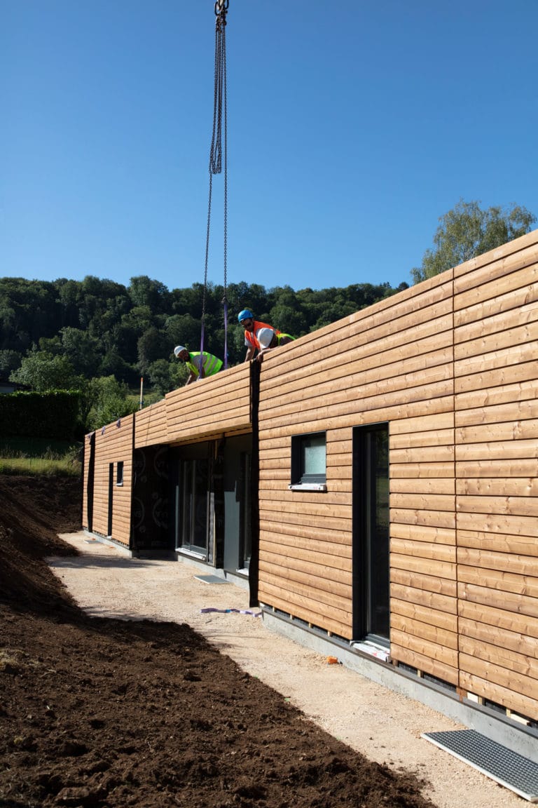 maison séniors en bois