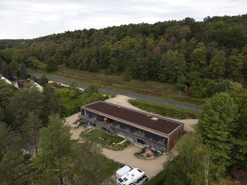 grande maison en bois