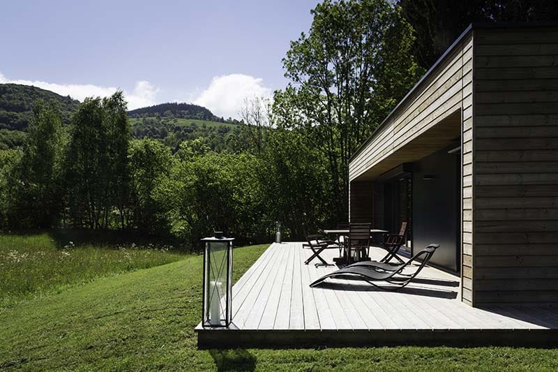 gîte terrasse bois