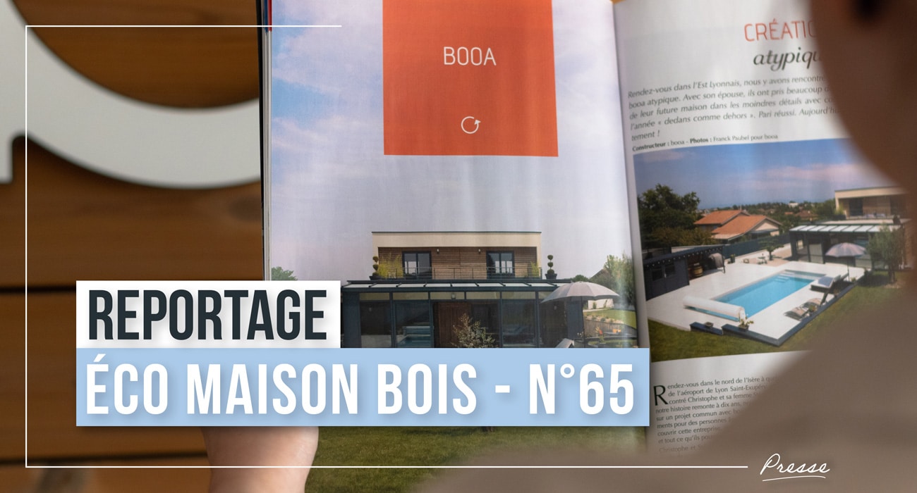 booa présent dans éco maison bois n°65