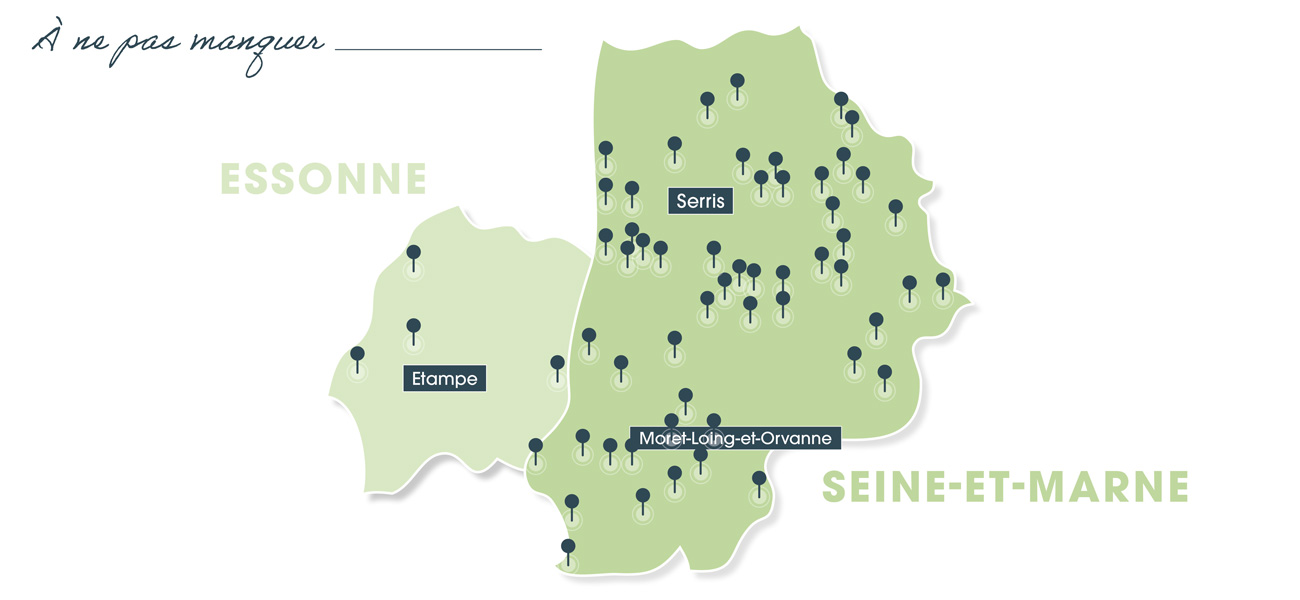 terrains en Seine-et-Marne et dans l'Essonne