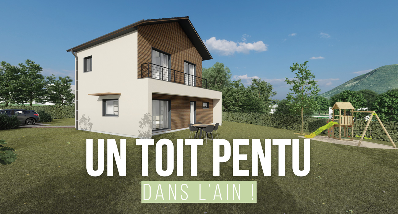 maison à toit pentu