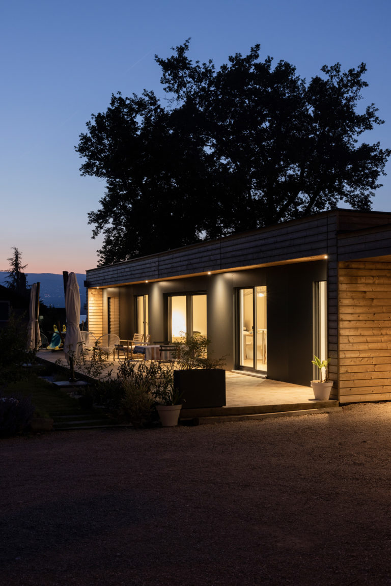 maison en bois